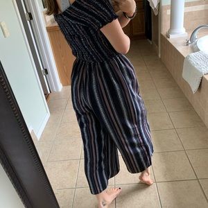 Off the shoulder jumpsuit